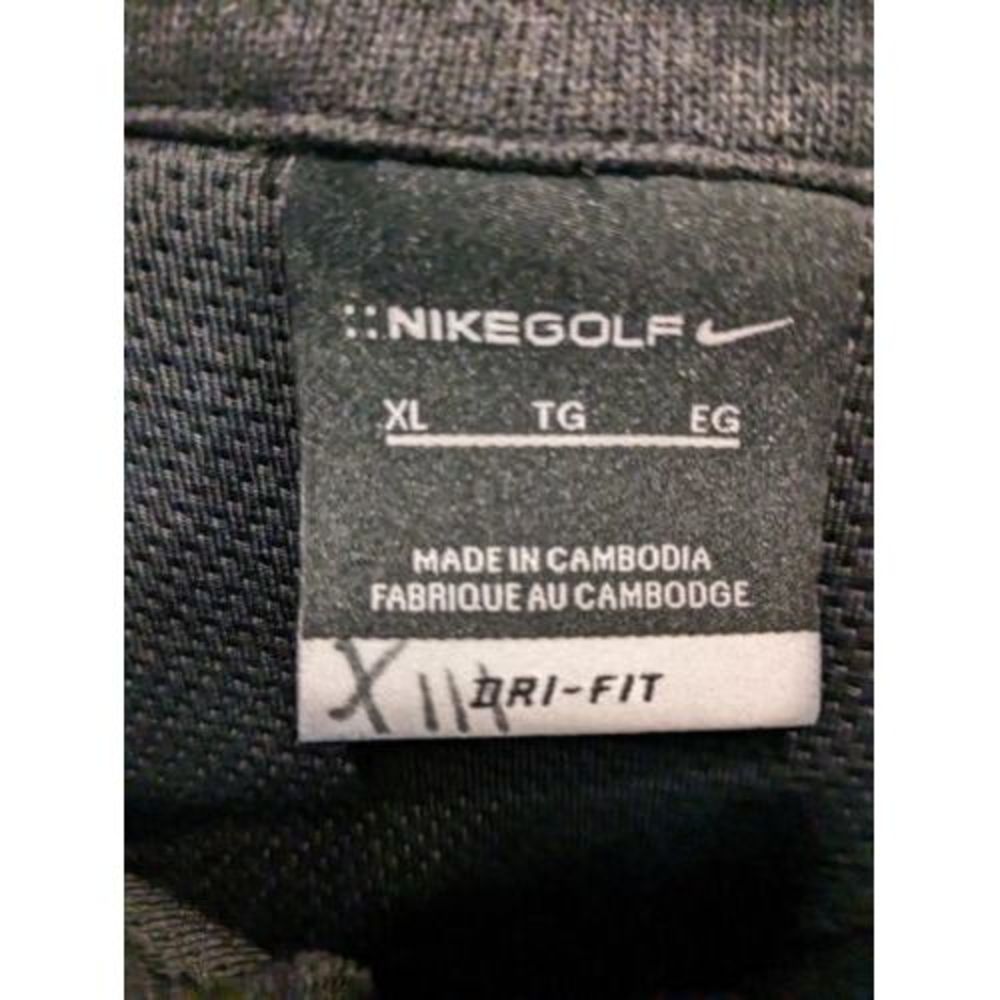 Nike‎ Sweatshirt Mens XXL Golf Hoodie Full Zip Dri Fit Therma Golfer Widmer Beer - Picture 2 of 5